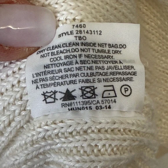 Tory Burch Linen Sweater Size M - Picture 7 of 8